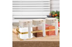 China Kitchen Seasoning Spice Tools Condiment Jar Set 300ml 10 Ounces Easy Install supplier