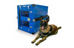 China Alu K9 Aluminum Collapsible Dog Travel Crate XL Large for German Shepherd supplier