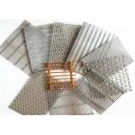 28m Length SS316L Stainless Steel woven Wire Mesh for building Decoration for sale