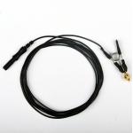 EMG Ear Clip Electrode Gold Coated 1500 Mm Lead Wire 1.5mm DIN for sale