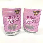 Stand Up Mylar Herbal Incense Packaging Runtz Weed Pack Gummy Bear Candy Bags for sale