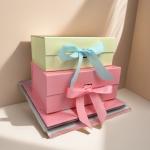 Premium Custom Foldable Cosmetic Gift Boxes With Magnetic Closure Wholesale Rigid Packaging Manufacturer for sale