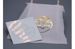 China One Colour Custom Iron On Stickers , Garments Heat Transfer Labels supplier