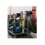 Stainless Steel Portable Oil Purifier Unit For Hydraulic Oil High Efficiency for sale