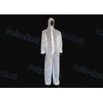 SMS Disposable Protective Clothing , Food Industry Disposable Waterproof Coveralls for sale