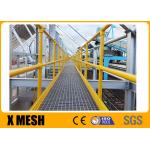 Width 1000mm Serrated Welded Steel Grating Hot Galvanized for sale