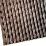 Anti Slip PVC Mat Roll Open Grid Plastic Floor Mat 4 Way Water Drainage for sale