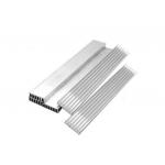 Silvery Anodized Led Round Heat Sink Extrusion