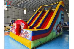 China Factory Commericial Inflatable PAW Patrol Slide Big Inflatable Double Dry Slides supplier
