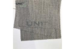China Elastic Chest Canvas Garment Interfacing PA Coating For Uniform supplier