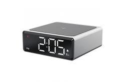 China Multi Function 10W Wireless Charging Clock Mobile phone Fast Charger supplier