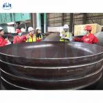 90mm 200mm Carbon Steel Ellipsoidal Dish Ends Pressure Vessel Dished Ends SS316L for sale