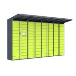Electronic Express Locker Intelligent Mail Parcel Delivery Locker Smart Parcel Delivery Locker Green for sale