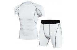 China Sport Running Custom Rash Guard Durable Tight Fit Environment Friendly supplier