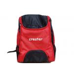 Soft Twill Fabric Pickleball Racket Bag Womens Logo Customized With Shoe Compartment for sale
