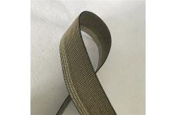 China 100% Polyethylene Plastic Chair Webbing , 40g/M Lawn Chair Webbing Material supplier
