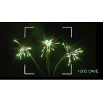 Liuyang 100 Shots Cake Fireworks With Pyrotechnics China Fire Works Factory for sale
