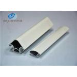 6063-T5 White Powder Coating Aluminum Door Profile High Yield Strength for sale
