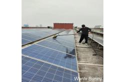 China Water Powered Electric Rolling Brush for Solar Panel Cleaning in Metallurgical Industry supplier