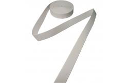 China Wholesale Durable Underpants Polyester Elastic Webbing Thick Flat Woven White supplier