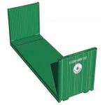 20 Feet Used Flat Rack Containers / Used 40 Foot Shipping Container For Sale  for sale