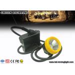 ABS Plastic LED Mining Light , 216Lum Ultra Bright safety miners led cap lights for Hard Hats for sale