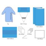 Sterile Disposable Nonwoven Fabric Surgical Pack Delivery Set OB Pack Surgical Kit for sale