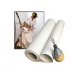 Eco-solvent Inkjet Printing 280gsm Matte Polyester Canvas Roll  for sale