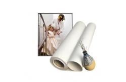 China Eco-solvent Inkjet Printing 280gsm Matte Polyester Canvas Roll  supplier