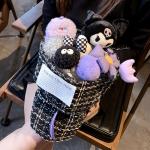 Halloween Gift Doll Bouquet Kuromi Finished Plush Doll Pumpkin Head Cartoon Bouquet Birthday Gift for Girlfriend for sale