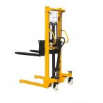 1t 2t 3t Manual Stacker Transport Goods Manual Reach Pallet Truck Forklift for sale