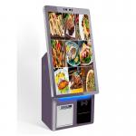 Crtly 21.5Inch Self Service Ordering Kiosk for Fast Food Restaurant Accepts Payments for sale