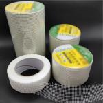 Standard Self Adhesive Glass Fiber Mesh Tape White Color For Walls Cracks for sale