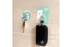 China Custom Printing Removable Hook Home Product Magnetic Sticky Hook supplier