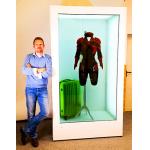 High Resolution Transparent LCD Screen Floor Stand / Wall Mounted / Open Frame Optional for sale