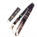 Embroidery Custom Promotional Lanyards Woven Personalized Neck Lanyards for sale