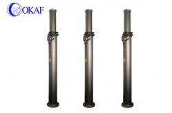 China Self Locking Pneumatic Telescopic Mast Tower 10m Payload Aluminum Antenna Pole supplier