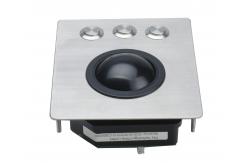 China IP65 50 Mm Mechanical Resin Military Trackball With USB Interface supplier