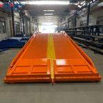 12 Ton Capacity Manual Lifting Ramp Mobile Dock With Anti-Slip Surface