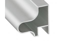 China Polished 6063 T5 6m Side Frame Wardrobe Aluminium Profile supplier