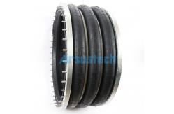 China Continental Contitech FT 1710-38 Triple Convoluted Rubber Air Spring with Flange supplier