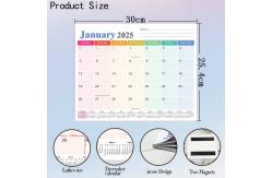China 12 X 12 Inches Custom Wall Calendars for US Holidays Personalized Design supplier