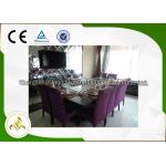Electric Tube Heating Eight Seats Rectangle Teppanyaki Grill Table for sale