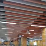 Aluminum Suspended Baffle Ceiling Tile Acoustic Ceiling Panels Fire Proof for sale
