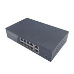 Fanless Cooling 8 Port PoE Switch poE camera system 1000M PoE Switch for sale