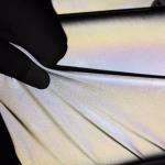 100% Polyester Recycled Grey Reflective Fabric  Soft Clean Retro Reflective Fabric For Clothing for sale