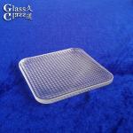 Custom High Clarity Patterned Textured Glass Cover For Spotlighting for sale