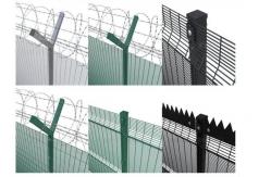 China Powder Coated Wire Mesh Fence Panels Security Welded 358 Prison Mesh Fencing supplier