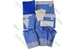 China SMS 40g To 65g Sterile Surgical Reinforced Universal Surgical Pack Surgical Drape supplier