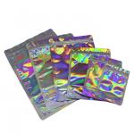 ODM Holographic Stand Up Pouch Biodegradable Aluminium Foil Pouch GMP for sale